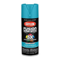 Krylon K02741007 Fusion All-in-One Spray Paint, Satin Lagoon Blue, 12 oz.