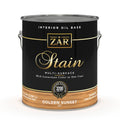 Sika 12713 Zar Interior Oil Base Stain, One Gallon, Golden Sunset
