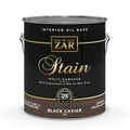 Sika 13513 Zar Interior Oil Base Stain, One Gallon, Black Caviar