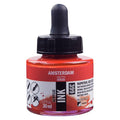 Royal Talens 02201-3603 Amsterdam Acrylic Ink, 30 ml, Naphthol Red Deep