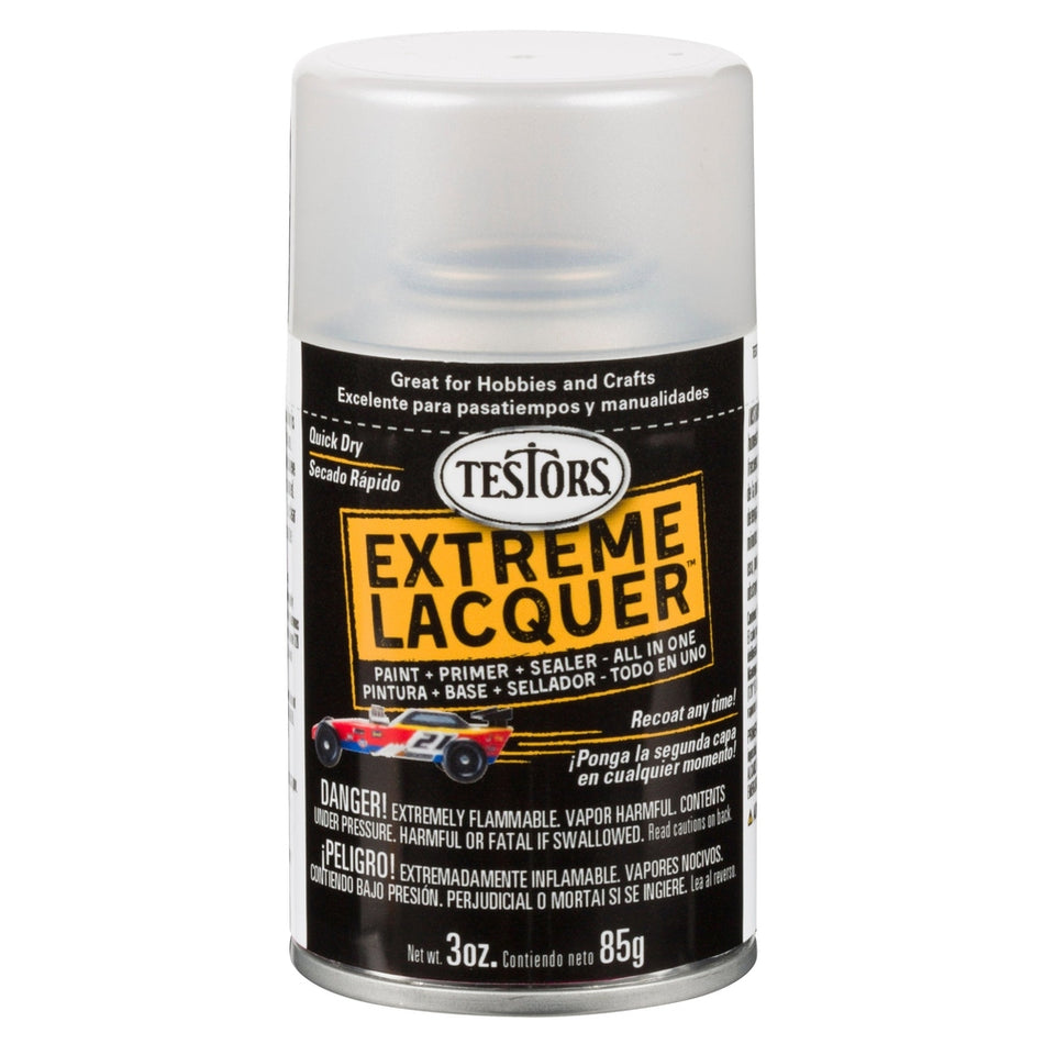 Rust-Oleum Testors 1833MT 3 oz. Gloss White Lightning Extreme Lacquer