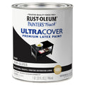 Rust-Oleum Painter’s Touch 1974502 1 Quart Semi-Gloss Black Ultra Cover Premium Latex Paint