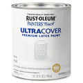 Rust-Oleum Painter’s Touch 1990502 1 Quart Flat White Ultra Cover Premium Latex Paint