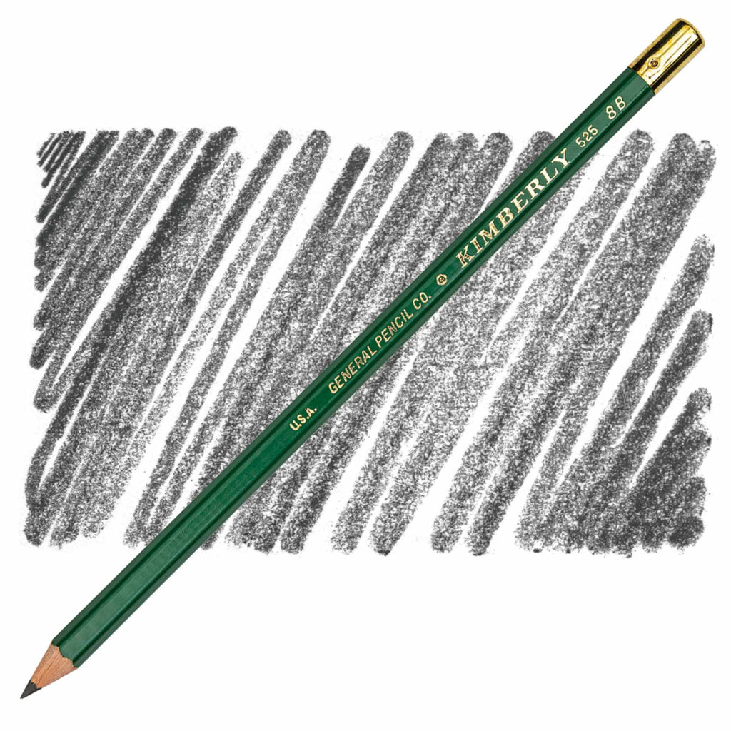 General Pencil 20421-2080 Kimberly Graphite Pencil - 8B