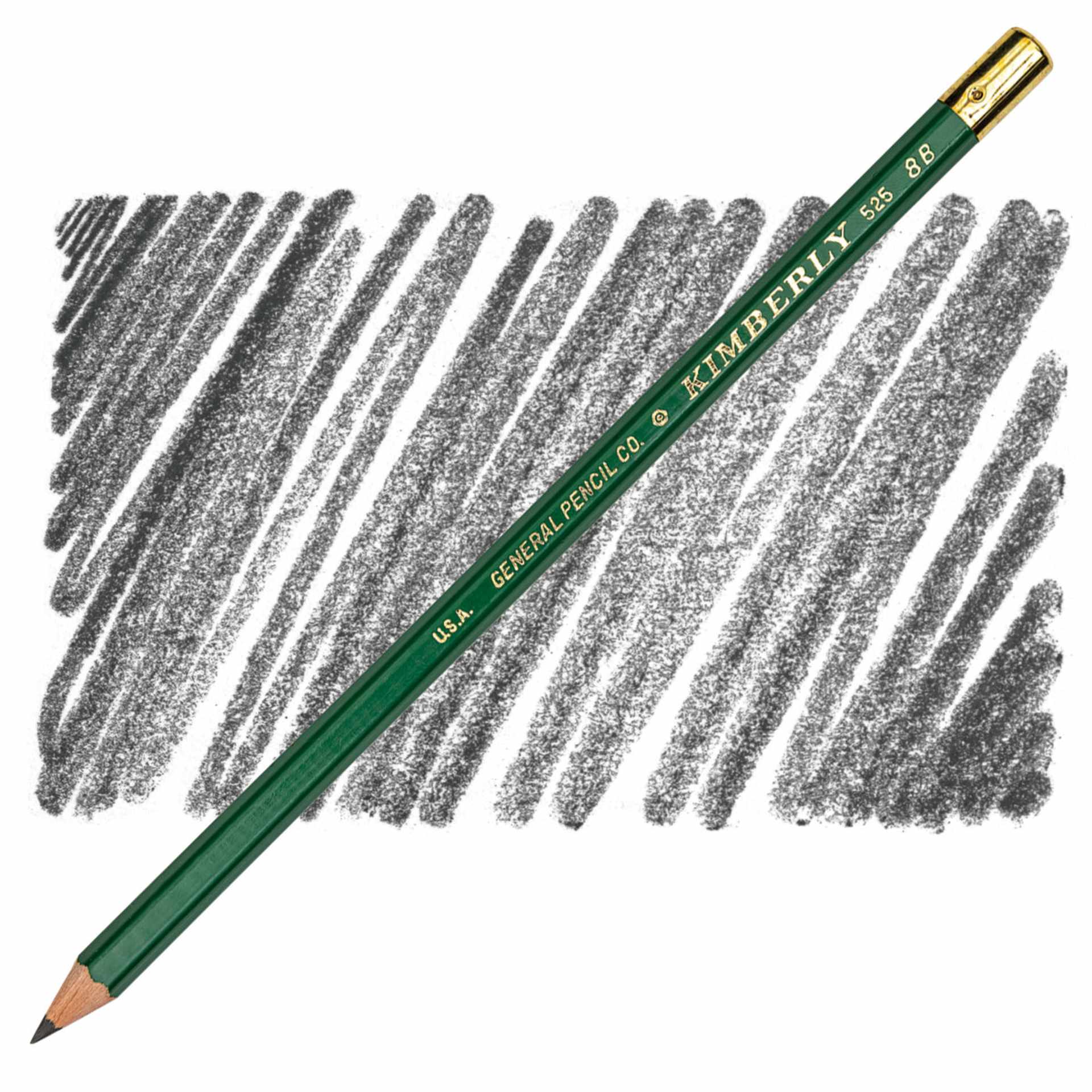 General Pencil 20421-2080 Kimberly Graphite Pencil - 8B