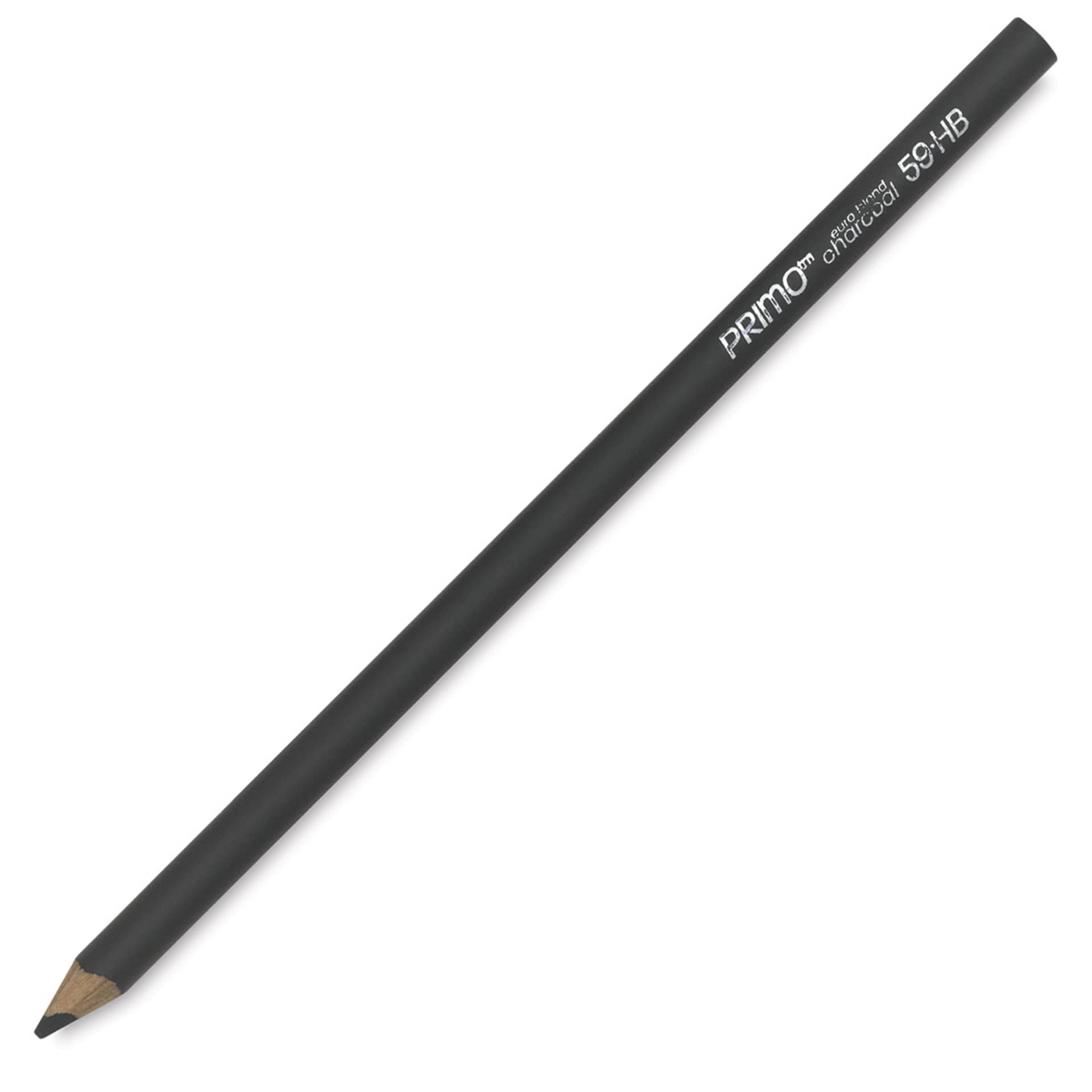 General Pencil 20495-2090 Primo Euro Charcoal Pencil - HB