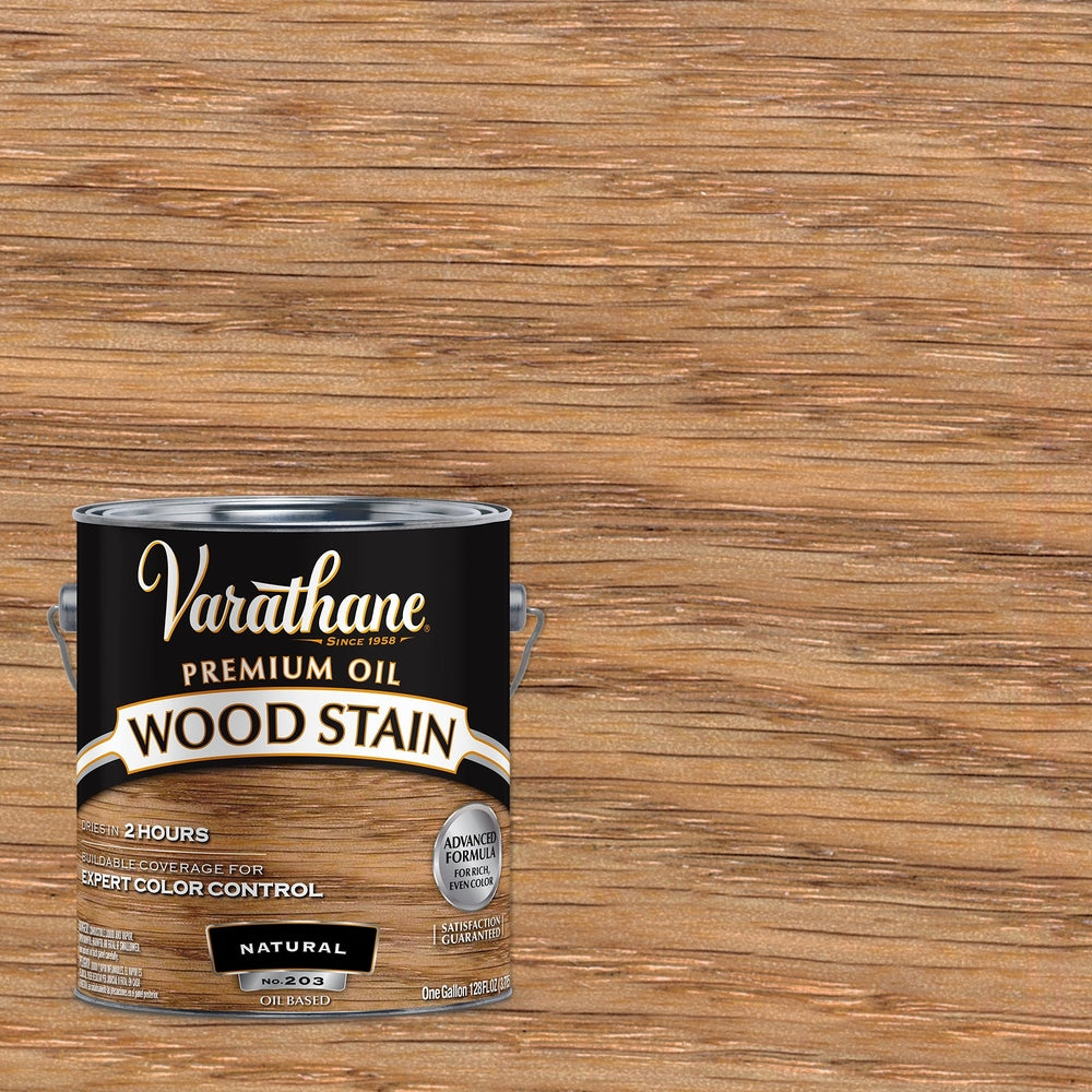 Rust-Oleum Varathane 211670 Premium Oil Wood Stain, 1 Gallon, Natural