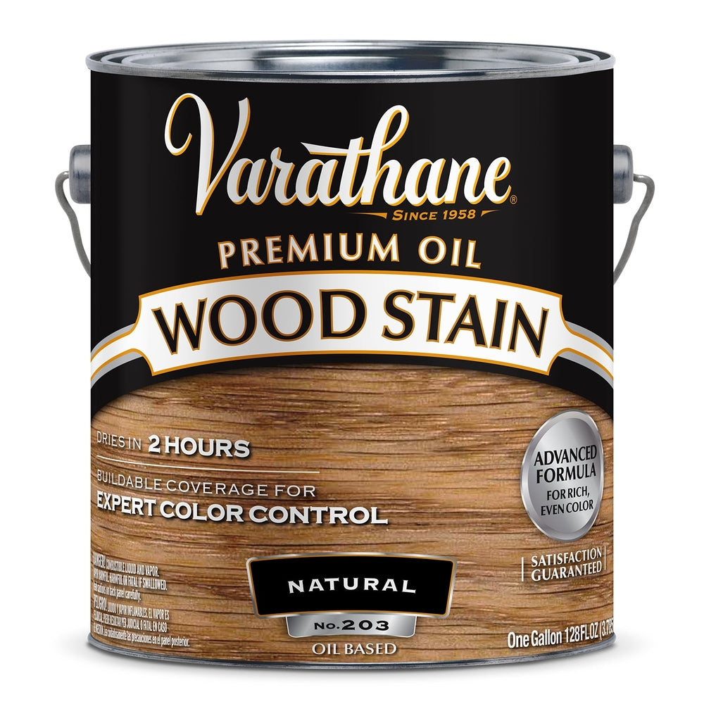 Rust-Oleum Varathane 211670 Premium Oil Wood Stain, 1 Gallon, Natural