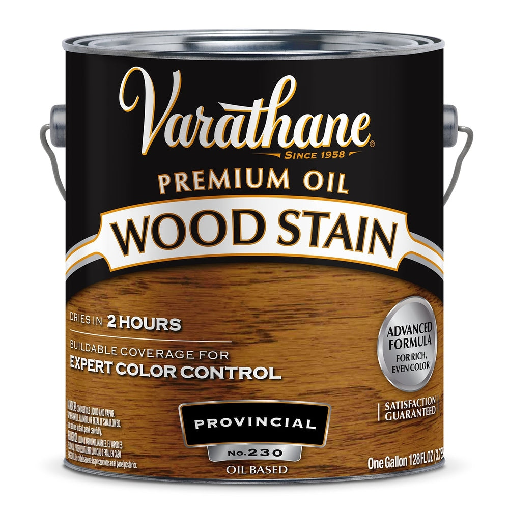 Rust-Oleum Varathane 211682 Premium Oil Wood Stain, 1 Gallon, Provincial