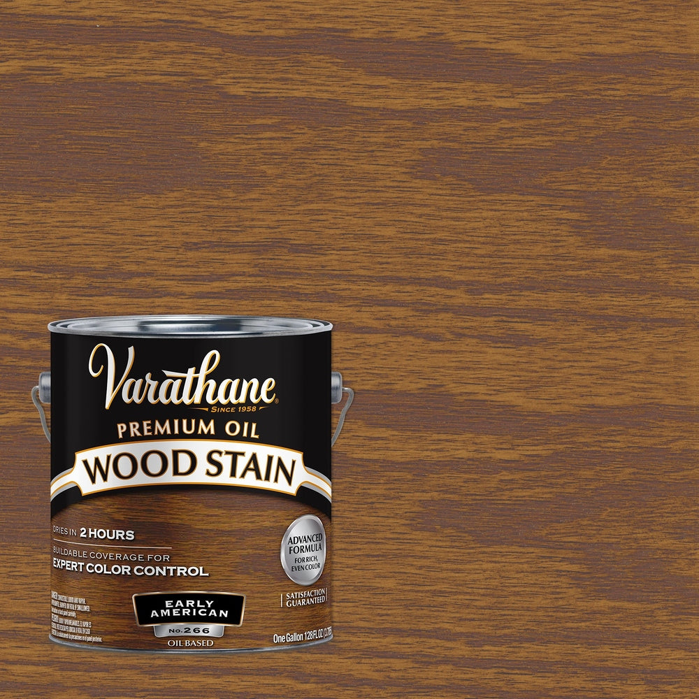 Rust-Oleum Varathane 211685 Premium Oil Wood Stain, 1 Gallon, Early American