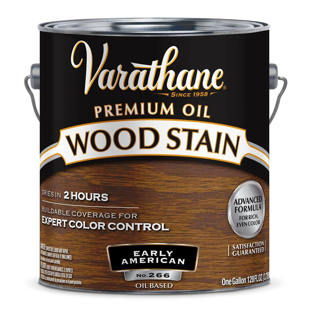 Rust-Oleum Varathane 211685 Premium Oil Wood Stain, 1 Gallon, Early American