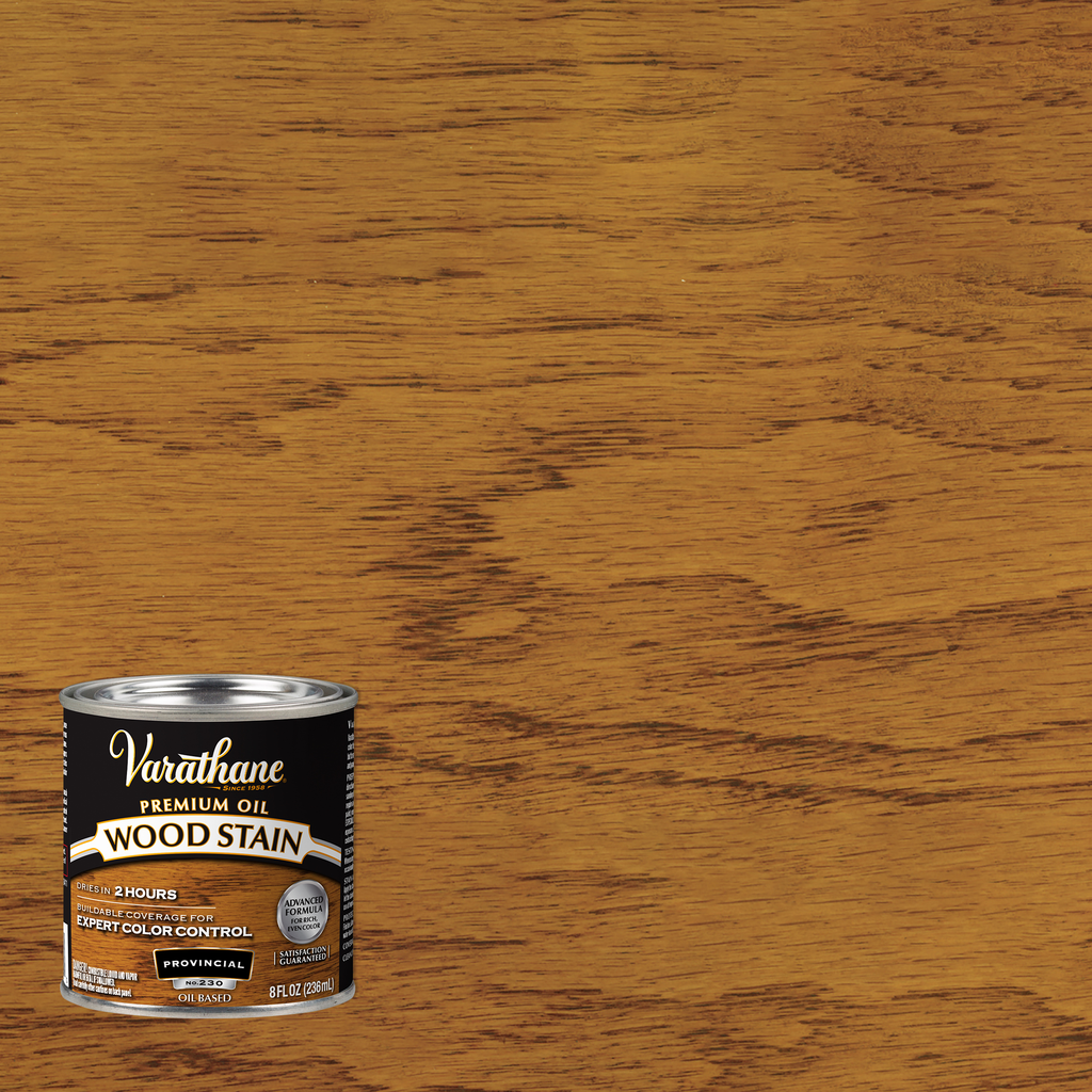 Varathane Premium Oil-Based Interior Wood Stain – Provincial, 8 fl oz
