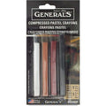 General's Compressed Pastel Crayon Sketching Color Set - Set of 4