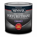 Minwax 230104444 Half Pint Clear Warm Satin Fast-Drying Polyurethane