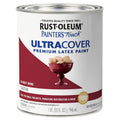 Rust-Oleum Painter's Touch 240286 1 Quart Satin Claret Wine Ultra Cover Premium Latex Paint