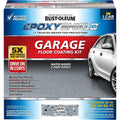 Rust-Oleum EpoxyShield 251965 1 Car Garage Kit Gloss Gray Water-Based 2-Part Epoxy Garage Floor Coating Kit