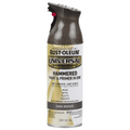 Rust-Oleum Universal 258199 Hammered Paint & Primer In One Spray, Dark Bronze, 12 oz.