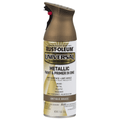 Rust-Oleum Universal 260728 Metallic Paint & Primer In One Spray, Antique Brass, 11 oz.
