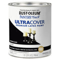 Rust-Oleum Painter's Touch 267332 1 Quart Satin Canyon Black Ultra Cover Premium Latex Paint