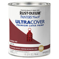 Rust-Oleum Painter's Touch 267333 1 Quart Satin Colonial Red Ultra Cover Premium Latex Paint