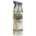 Rust-Oleum Universal 271474 Metallic Paint & Primer In One Spray, Flat Antique Nickel, 11 oz.