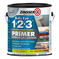Rust-Oleum Zinsser 285085 Bulls Eye 1-2-3 Water-Base Primer, Gray, 1 Gallon