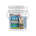 Rust-Oleum Zinsser 285090 Bulls Eye 1-2-3 Water-Base Primer, Gray, 5 Gallons