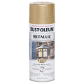 Rust-Oleum Stops Rust 286524 Metallic Spray, Warm Gold, 11 oz.