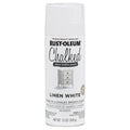 Rust-Oleum Chalked 302591 Ultra Matte Paint, Linen White, 12 oz.