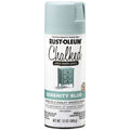 Rust-Oleum Chalked 302595 Ultra Matte Paint, Serenity Blue, 12 oz.
