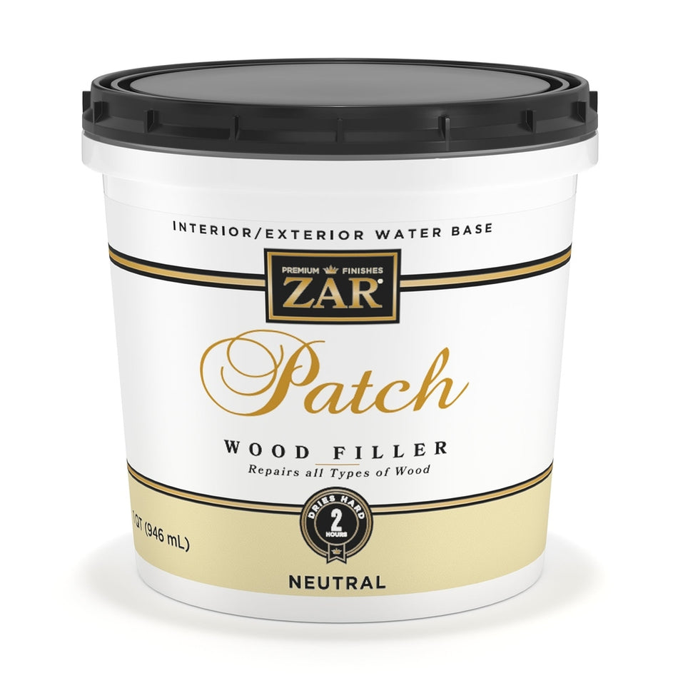 Sika 30912 Zar Patch Wood Filler, One Quart, Neutral