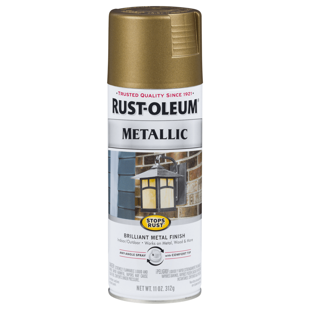 Rust-Oleum Stops Rust 313142 Metallic Spray, Champagne Bronze, 11 oz.