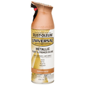 Rust-Oleum Universal 314559 Metallic Paint & Primer In One Spray, Copper Rose, 11 oz.
