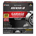 Rust-Oleum RockSolid 318712 Garage Floor Coating Kit, 1 Car Garage Kit, High Gloss, Black, 90 fl. oz.