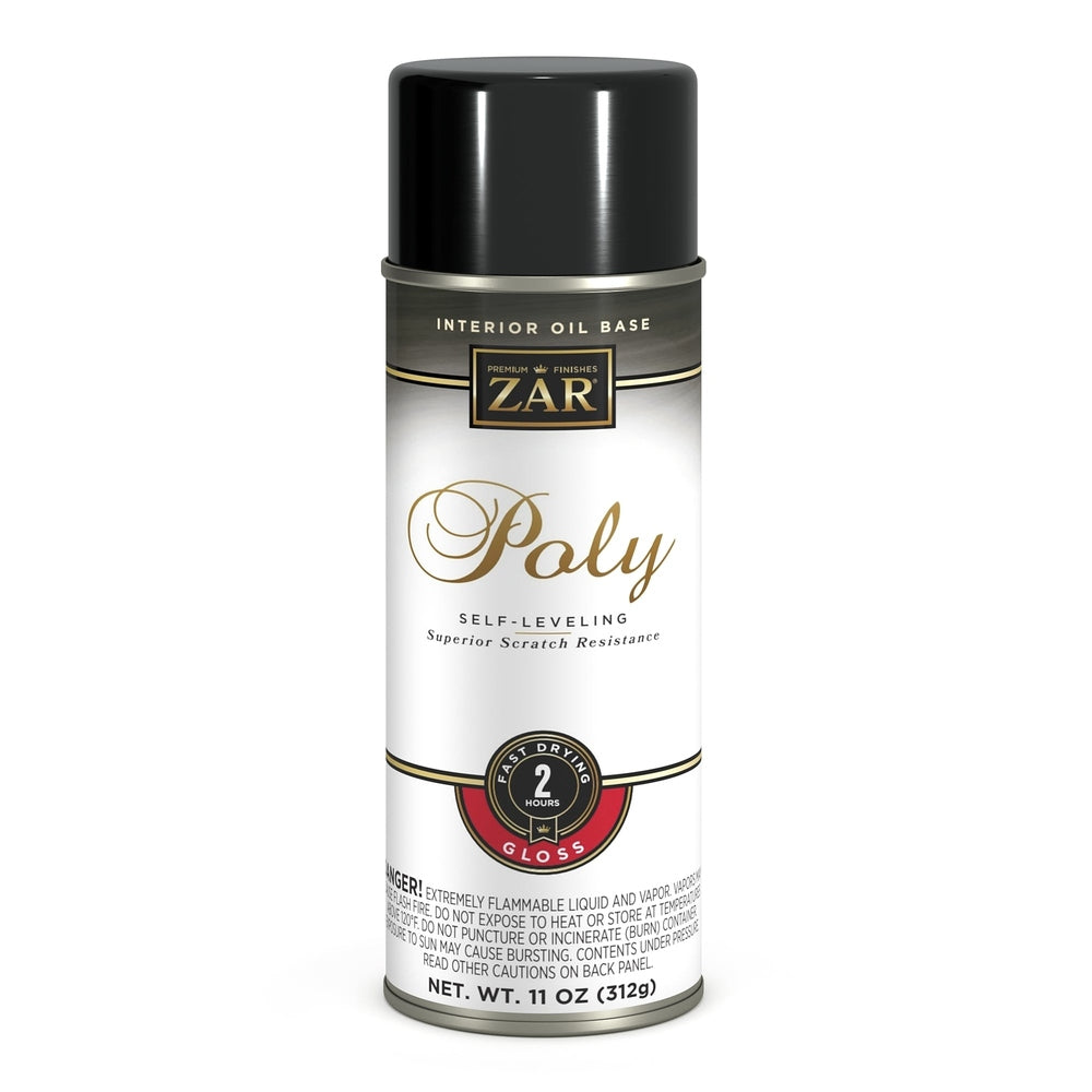 Sika 32807 Zar Interior Oil Base Poly, 11 fl. oz., Clear Gloss