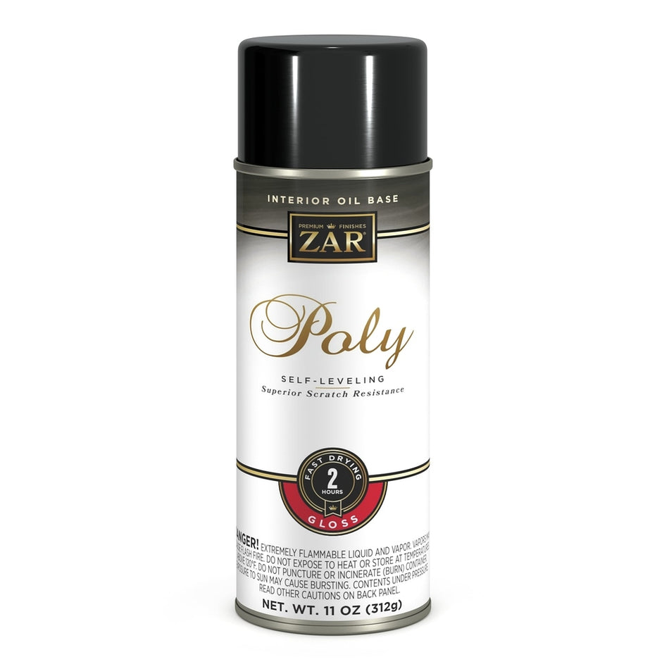 Sika 32807 Zar Interior Oil Base Poly, 11 fl. oz., Clear Gloss