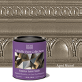 Rust-Oleum Modern Masters 337162 Exterior Metallic Paint Collection, Aged Nickel, 1 Quart (Case of 2)