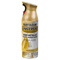 Rust-Oleum Universal 342918 Aged Metallic Paint & Primer In One Spray, Vintage Gold, 11 oz.