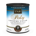Sika 832675 Zar Interior Water Base Poly Crystal Clear, One Quart, Clear Matte