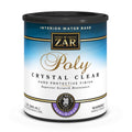 Sika 832676 Zar Interior Water Base Poly Crystal Clear, One Quart, Clear Semi-Gloss