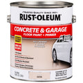 Rust-Oleum 347121 Satin Concrete & Garage Floor Paint + Primer, Sand, 1 Gallon