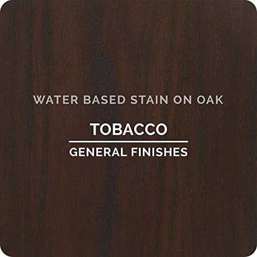 General Finishes Water-Based Wood Stain – Tobacco, 1 Quart