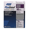 Norton 02621 ProSand Coarse 80 Grit Hand Sanding Sheets, 9" × 11" – Handy Pack of 3