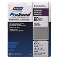 Norton 02622 ProSand Coarse 60 Grit Hand Sanding Sheets, 9" x 11" – Handy Pack of 3