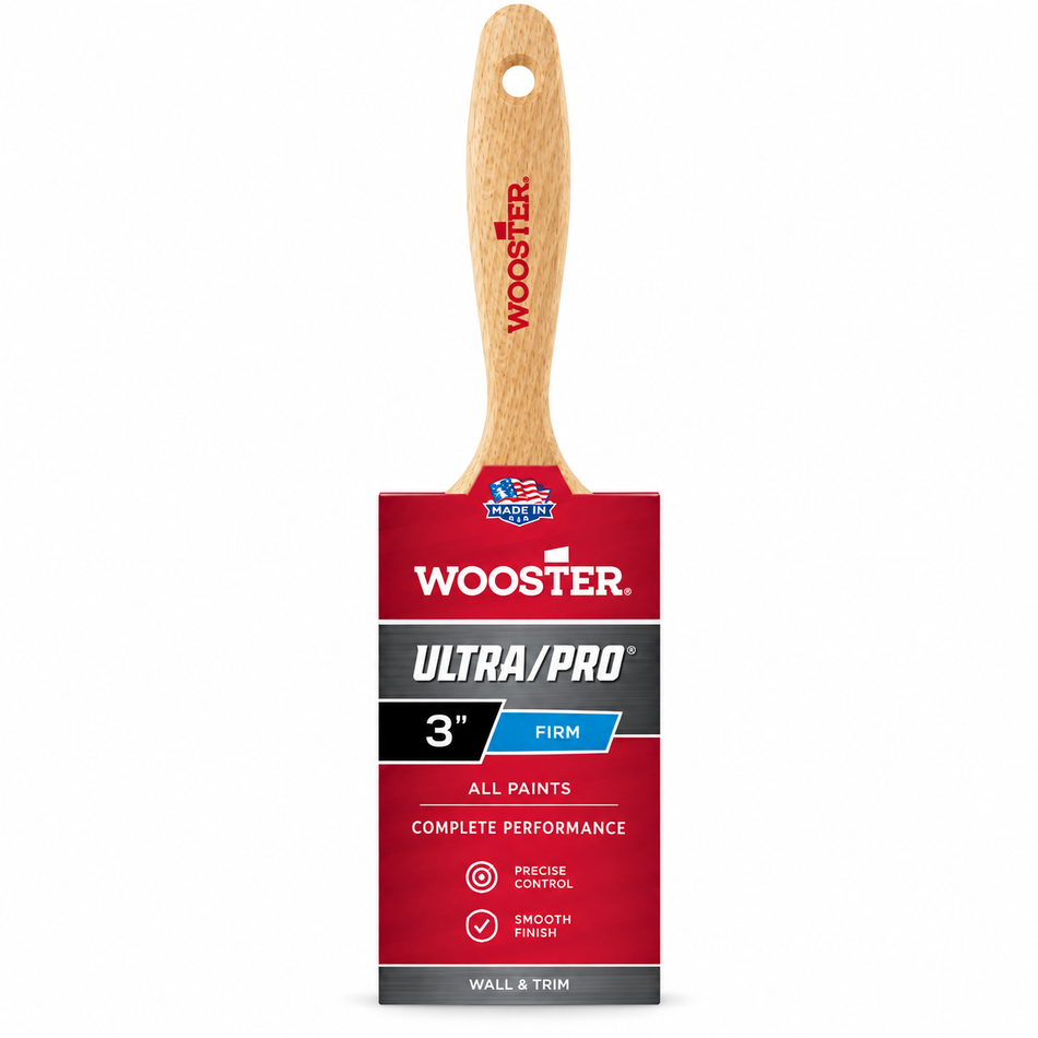Wooster Ultra/Pro Firm 3" Flat Paint Brush