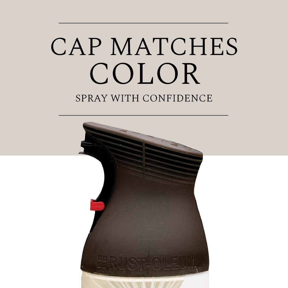 Rust-Oleum Universal 247570 Satin Paint & Primer In One Spray, Espresso Brown, 12 oz.