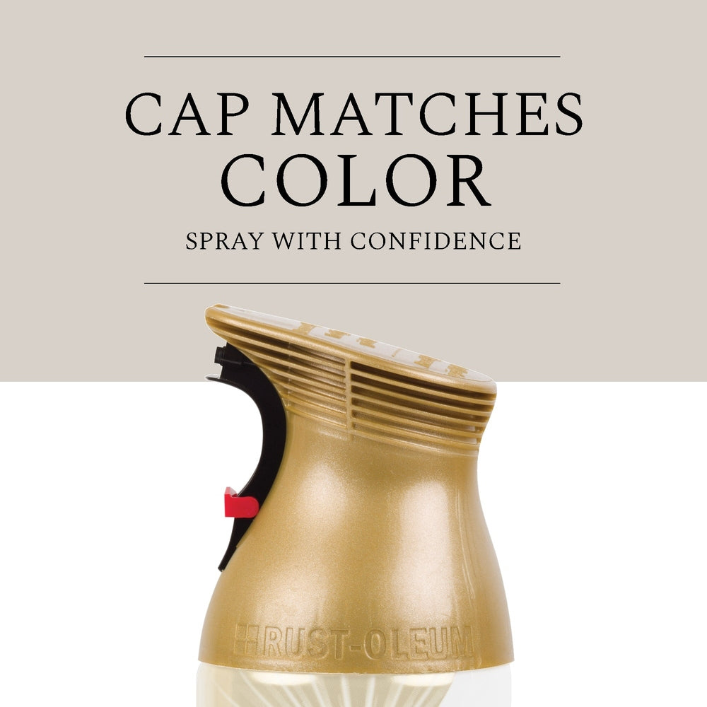 Rust-Oleum Universal 245221 Metallic Paint & Primer In One Spray, Pure Gold, 11 oz.