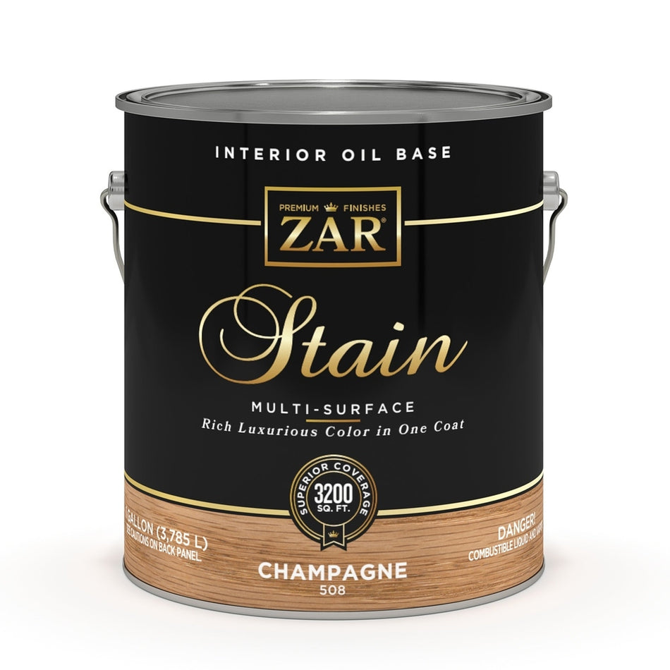 Sika 50813 Zar Interior Oil Base Stain, One Gallon, Champagne