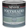 Minwax Polyshades Stain + Poly in One Step, Half Pint, Gloss Vintage Blue