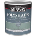 Minwax Polyshades Stain + Poly in One Step, 1 Quart, Gloss Vintage Blue